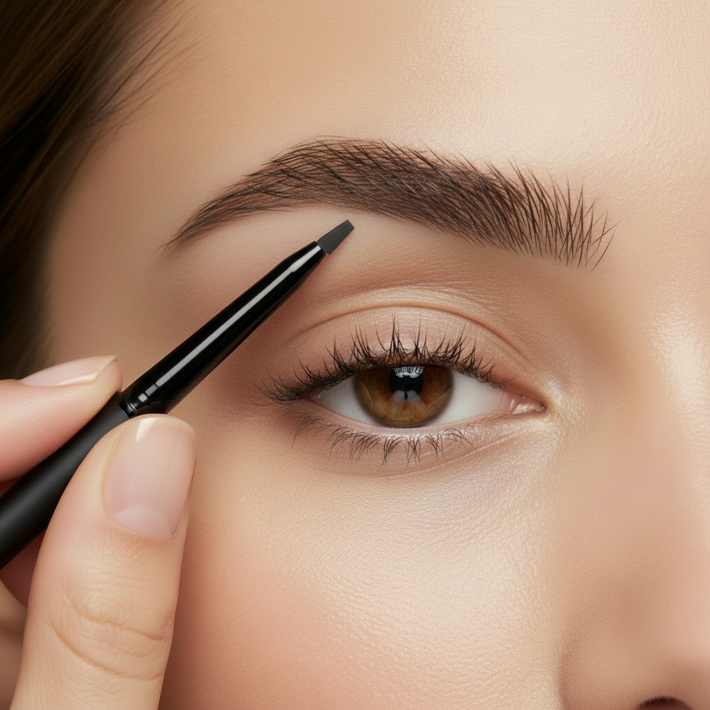 2-Sided Eyebrow Pencil - BP04 Med Brown